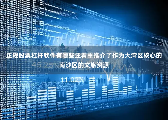 正规股票杠杆软件有哪些还着重推介了作为大湾区核心的南沙区的文旅资源