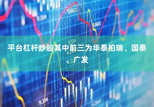 平台杠杆炒股其中前三为华泰柏瑞、国泰、广发