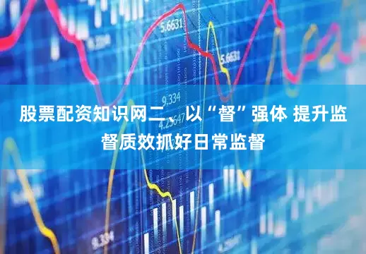 股票配资知识网二、以“督”强体 提升监督质效抓好日常监督