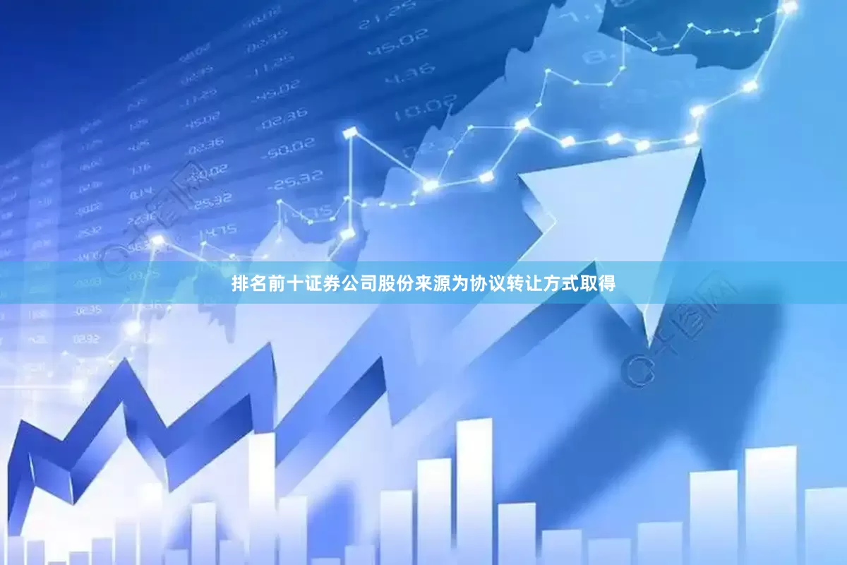 排名前十证券公司股份来源为协议转让方式取得